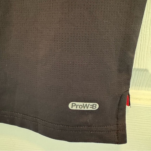 Spyder Black Short Sleeve Polo Shirt Men's Size L - Picture 5 of 5